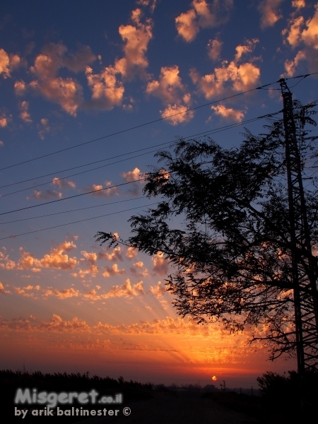 שקיעה בשרון 02