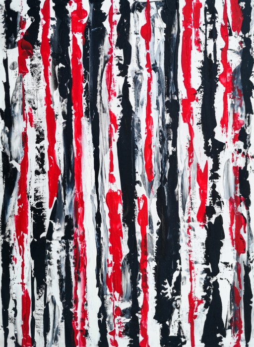 פסים עם אדום