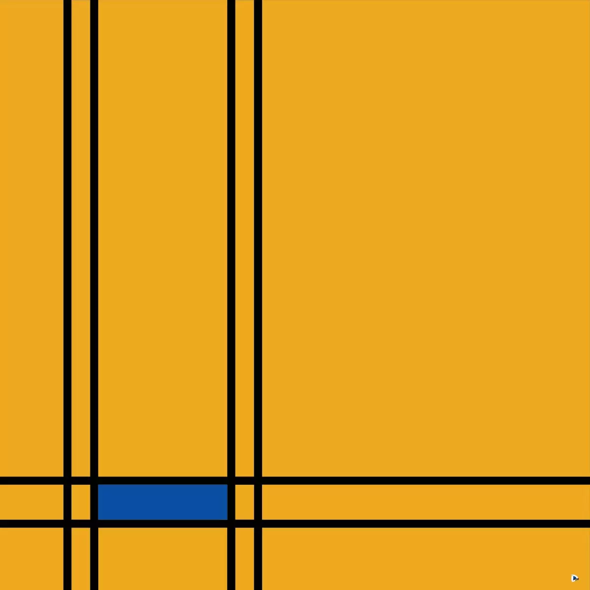 צהוב כחול - אתי דגוביץ' - תמונות בסגנון גיאומטרי אבסטרקט רקעים צורות תבניות מופשטות סטים בסגנון גיאומטרי  - מק''ט: 329330