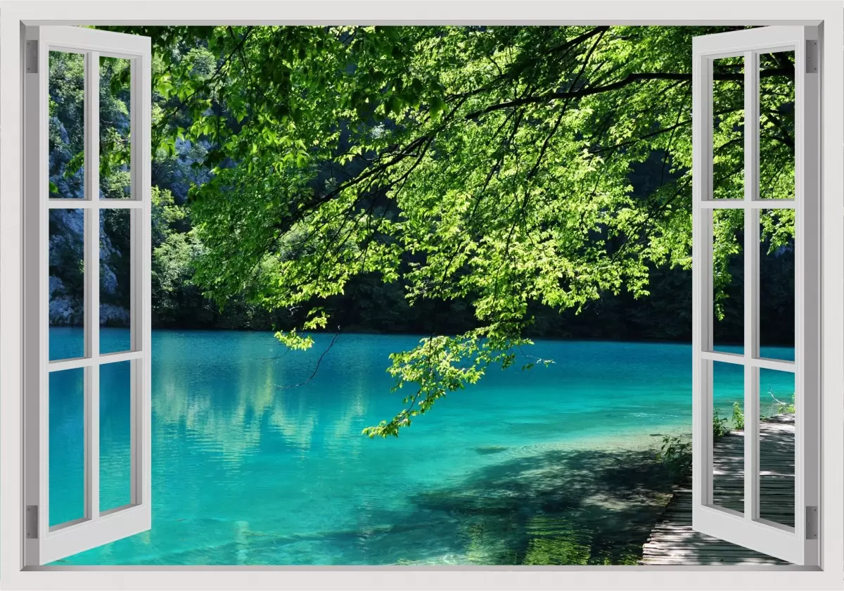 האגם הנסתר - Artpicked Windows -  - מק''ט: 337400