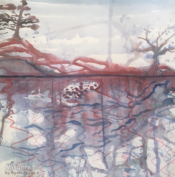 אבסטרקט נוף