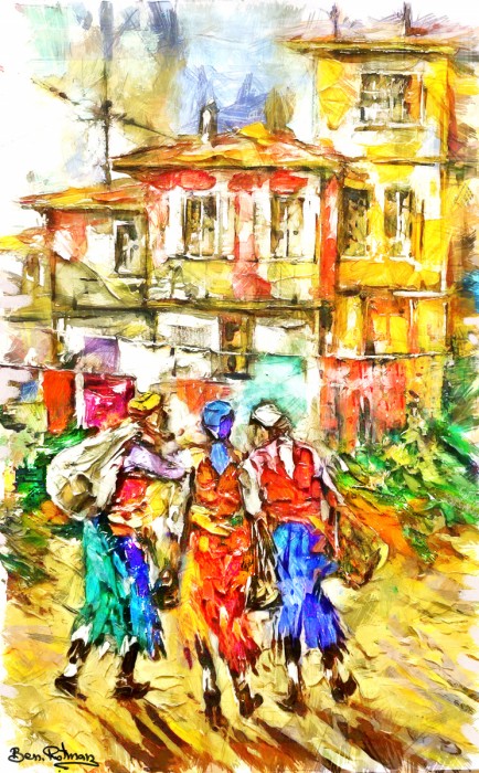 הולכות לקניות