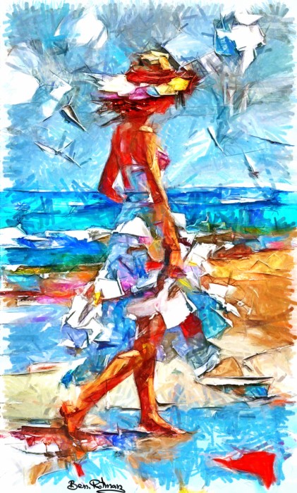 טיול על שפת הים