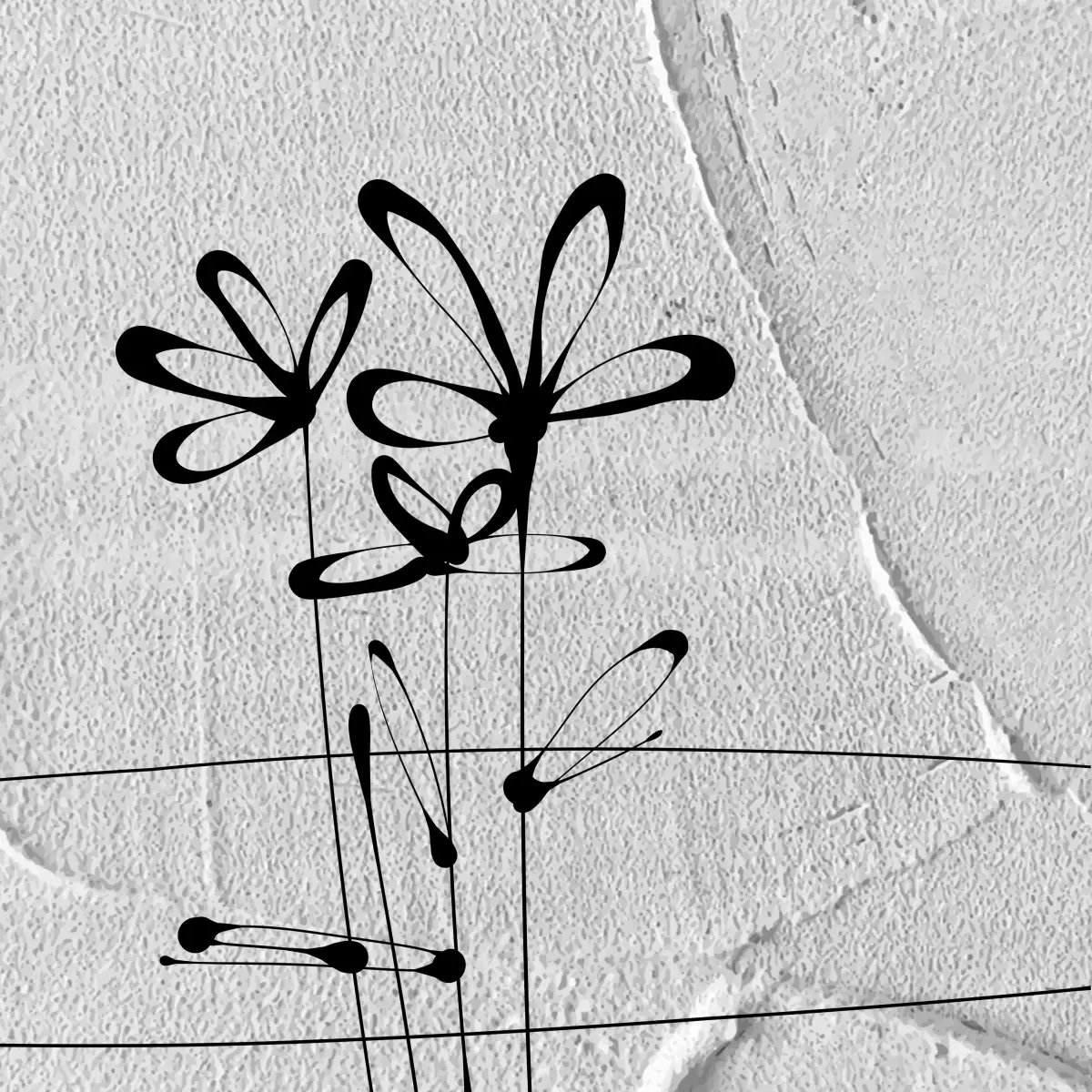 פרחים באגם - כבי צישינסקי - תמונות לחדר שינה מינימליסטי מופשט מינימליסטי  - מק''ט: 444939