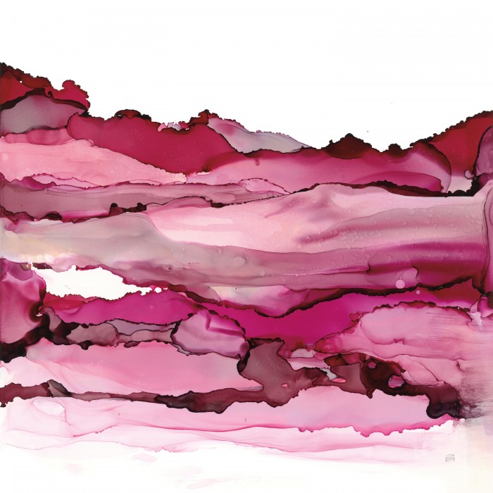 נוף בגוונים של ורוד