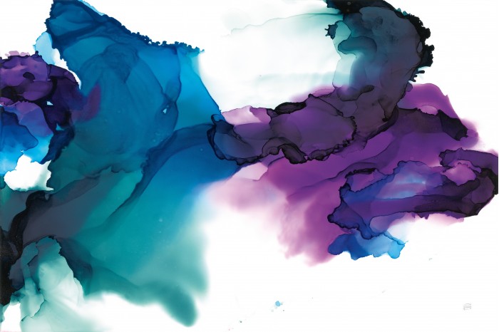 צבעוניות מתפרצת-כחול וסגול