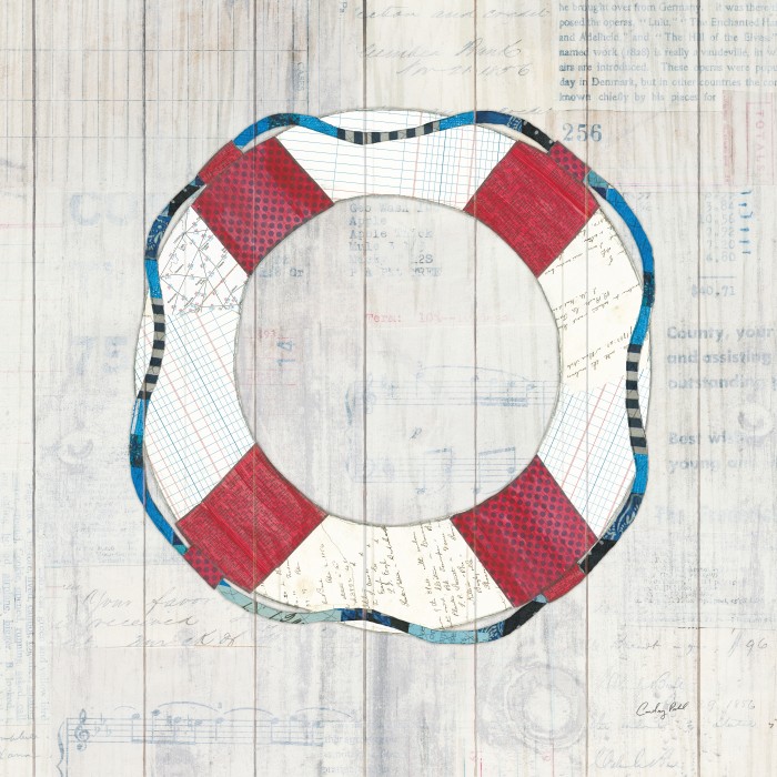 גלגל הצלה על מחברת