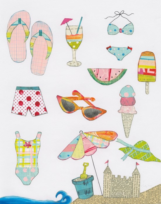 גזור על החוף