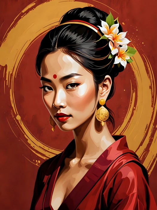 צעירה תאילנדית