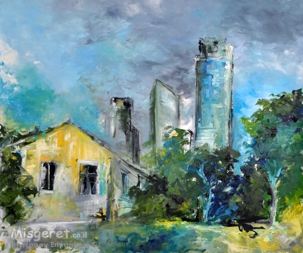 בית בודד על החוף