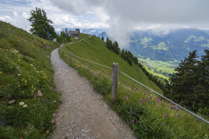 The road to the valley