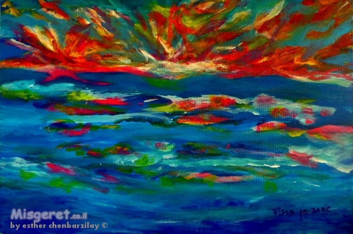 שקיעה זוהרת