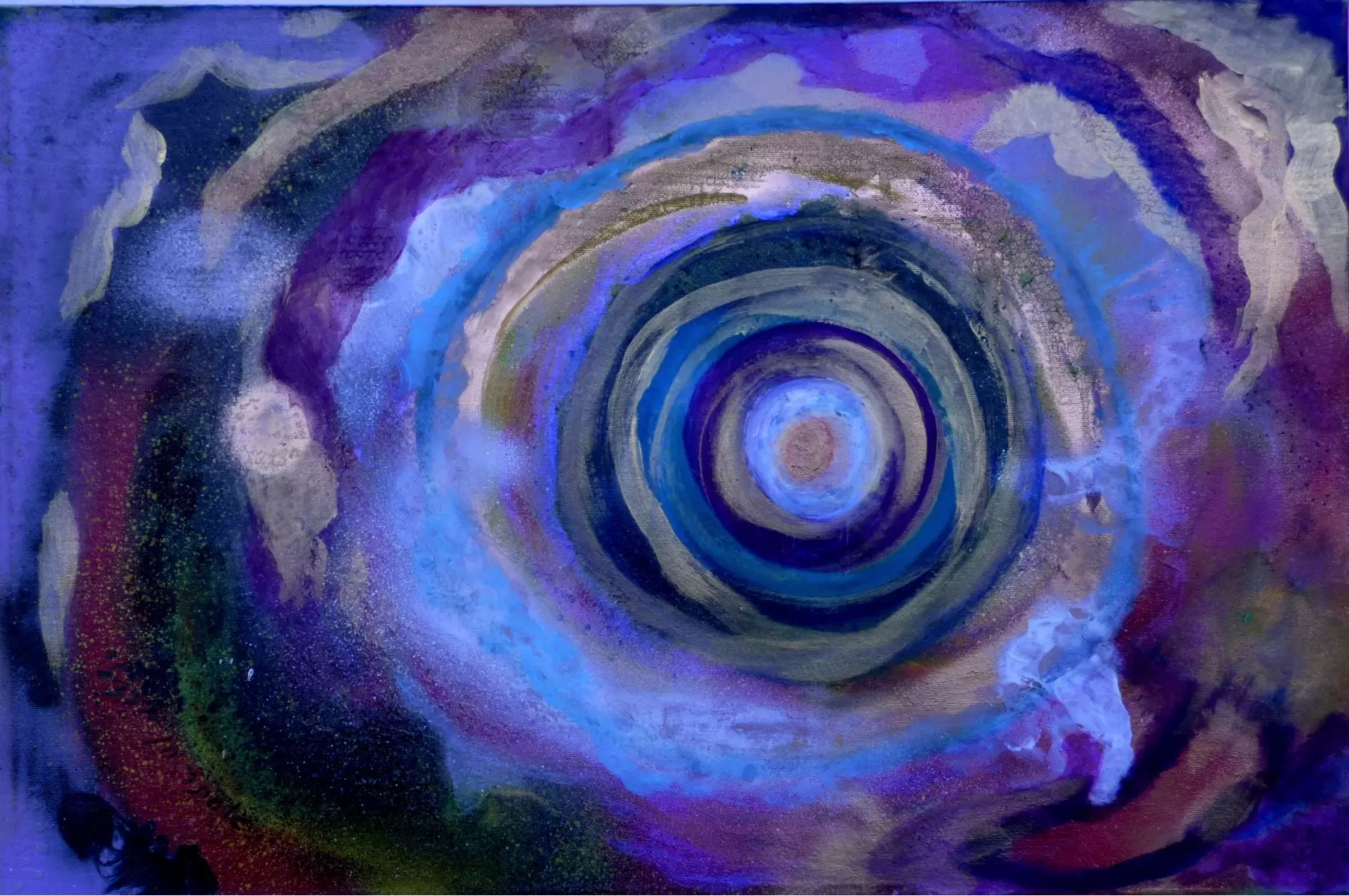 העין השלישית - אסתר חן-ברזילי - אבסטרקט רקעים צורות תבניות מופשטות  - מק''ט: 329439