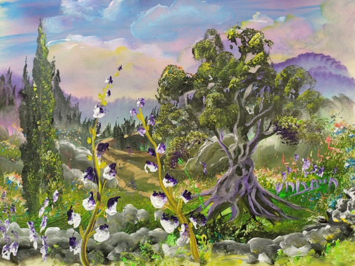 בין הברוש לזית