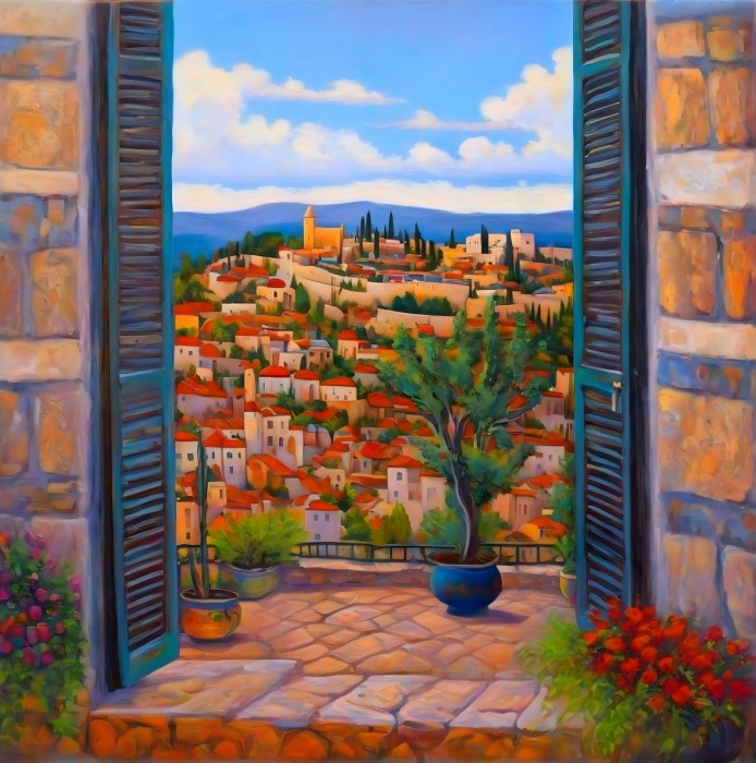 מרפסת ירושלמית