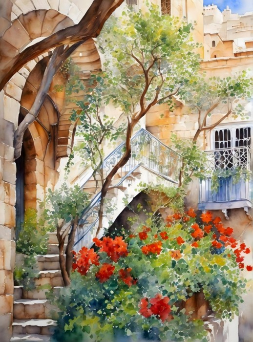 במעלה המדרגות