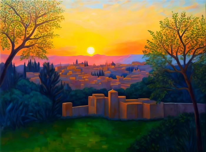 זריחה על ירושלם