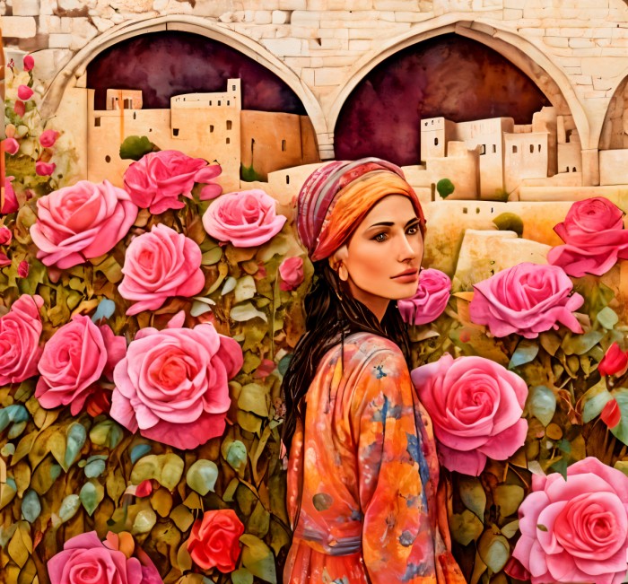 גן של שושנים