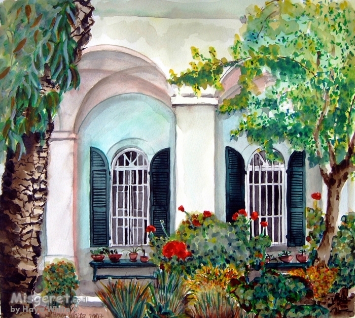 גינה בכנסייה