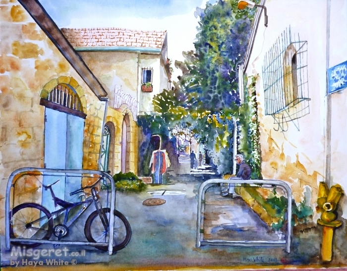 הדמיית תמונה על קיר