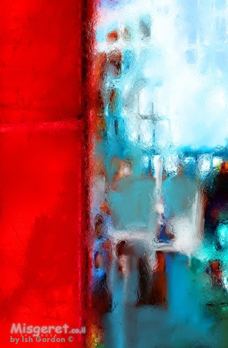 הנוף שמעבר לתריס