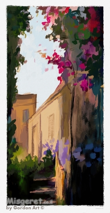 פריחת עצי הגן