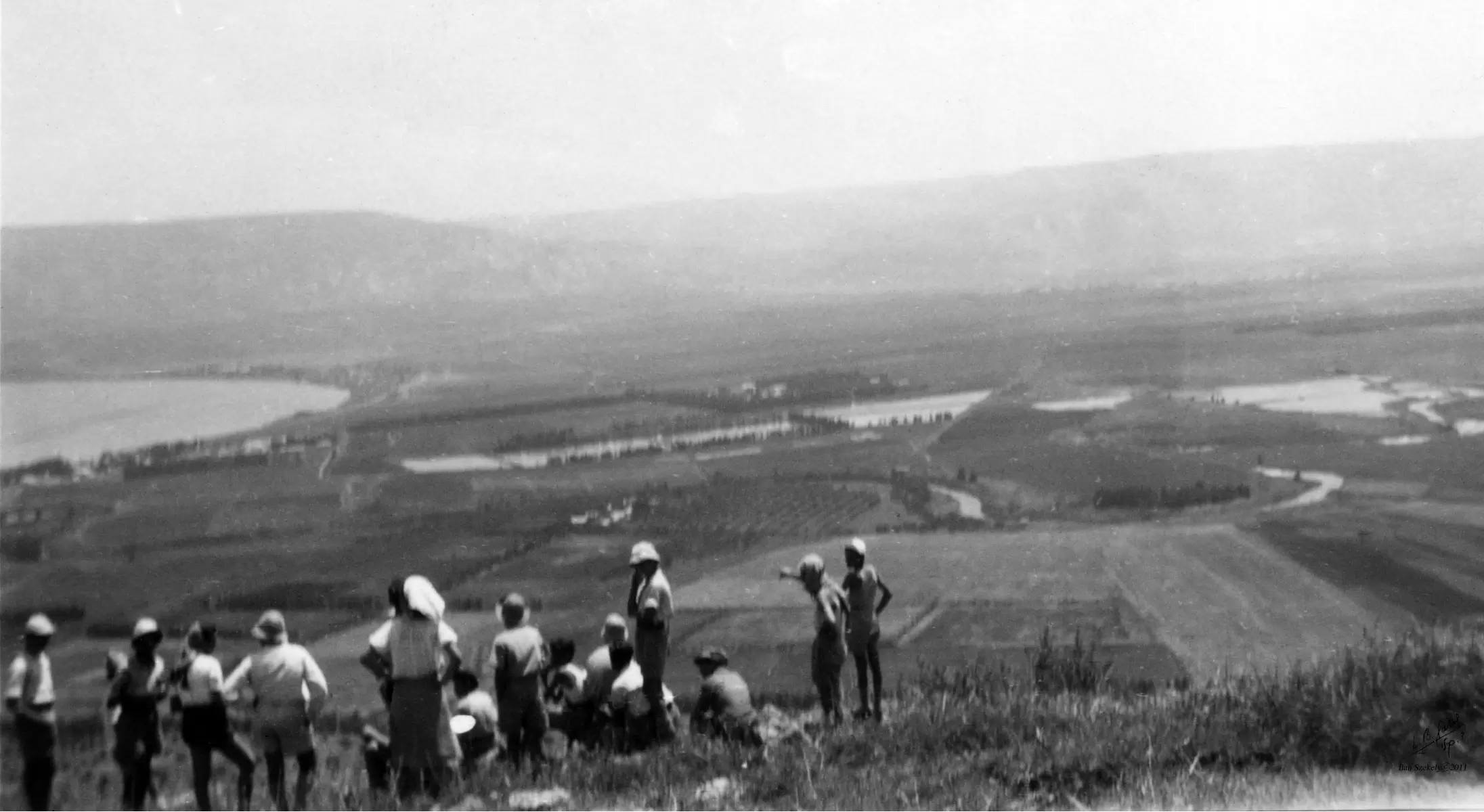 פוריה 1944 - מבט לכנרת - דוד לסלו סקלי -  - מק''ט: 142238