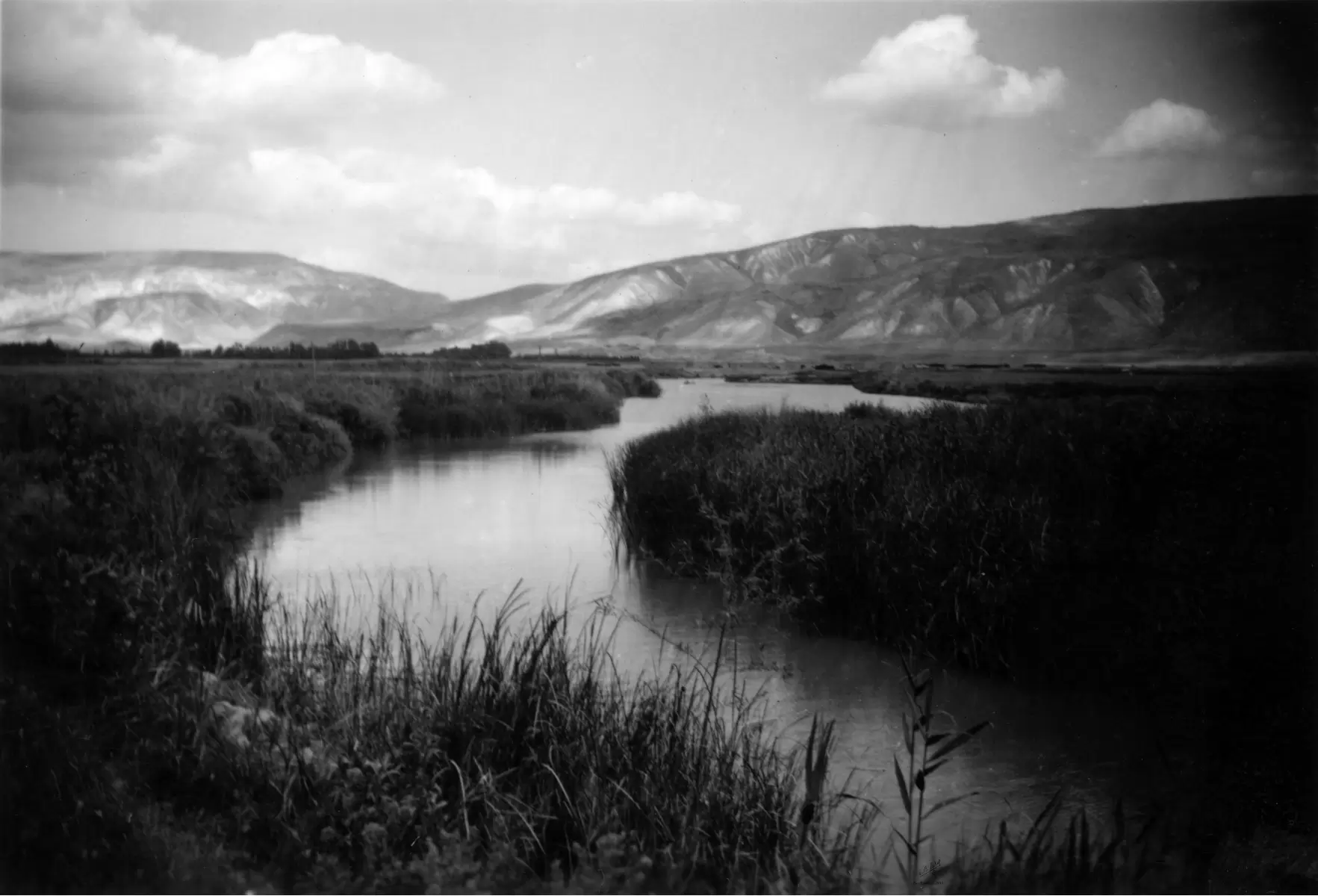 נהר הירמוך 1943 - דוד לסלו סקלי -  - מק''ט: 142367