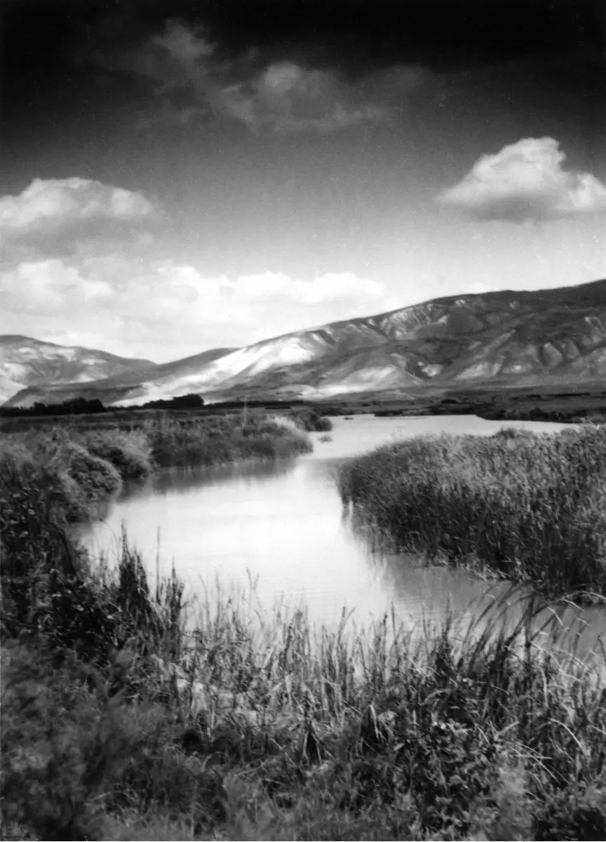 נהר הירמוך 1943 - דוד לסלו סקלי -  - מק''ט: 142369