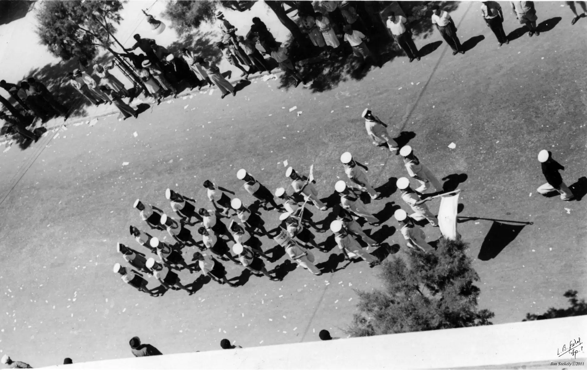 תל אביב 1939 -מצעד - דוד לסלו סקלי -  - מק''ט: 142763