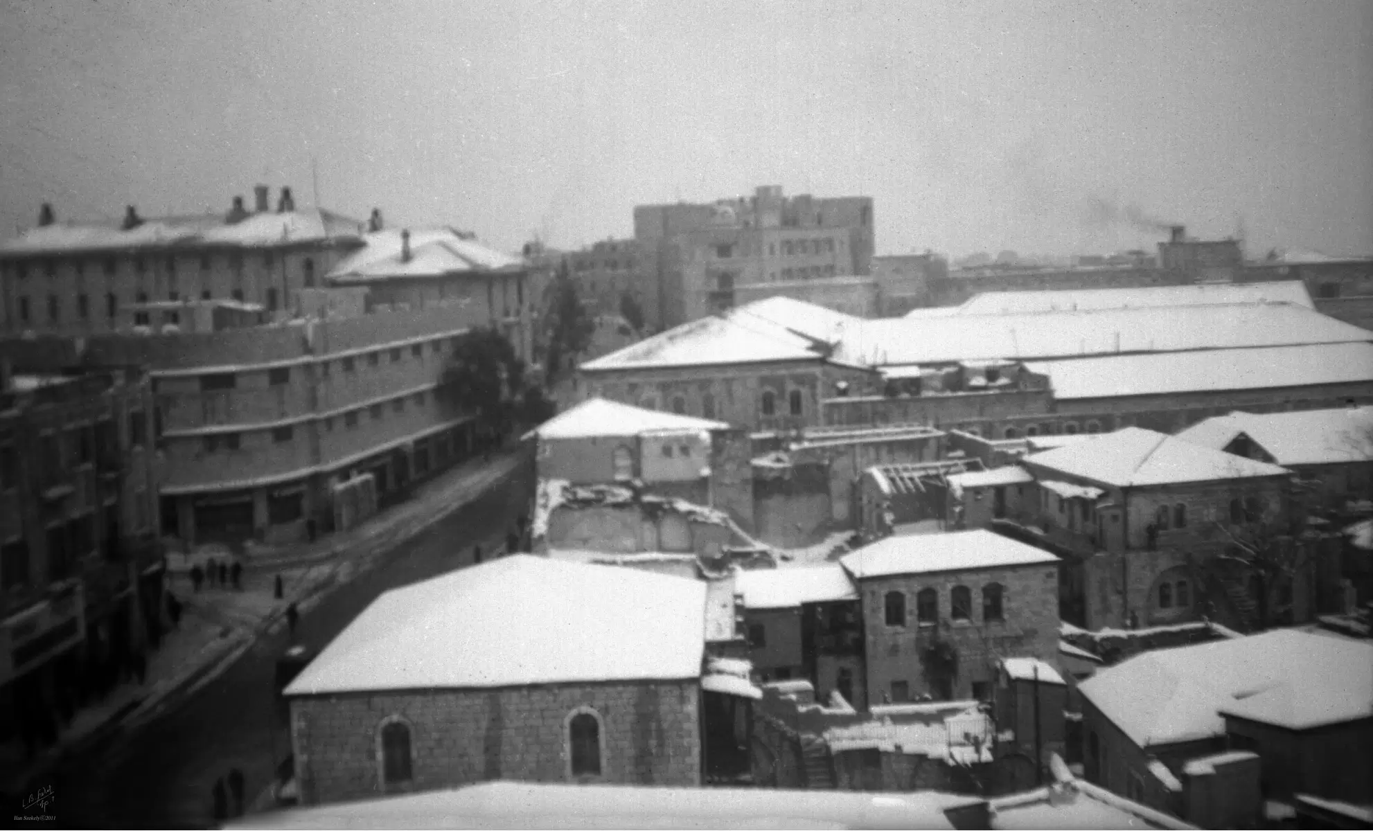 ירושלים 1942 רחוב יפו - דוד לסלו סקלי -  - מק''ט: 143886