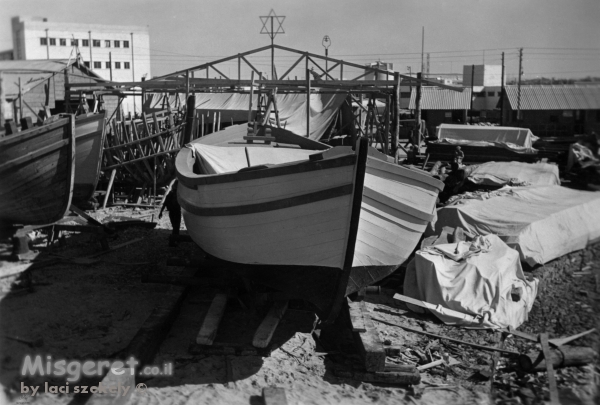 תל אביב 1937 מספנה בנמל