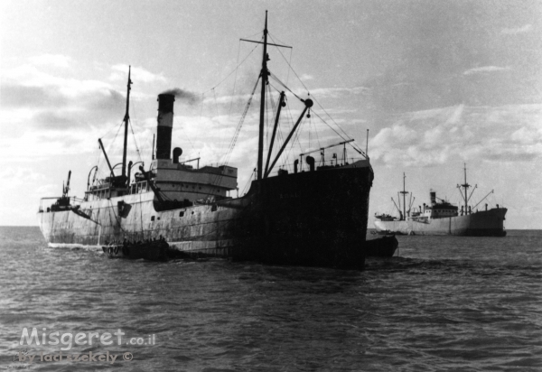 תל אביב 1937 אוניות בנמל