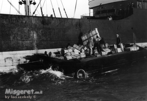 תל אביב 1937 אסדת מטען