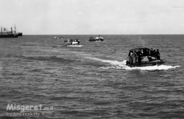 תל אביב 1937 סירות נוסעים