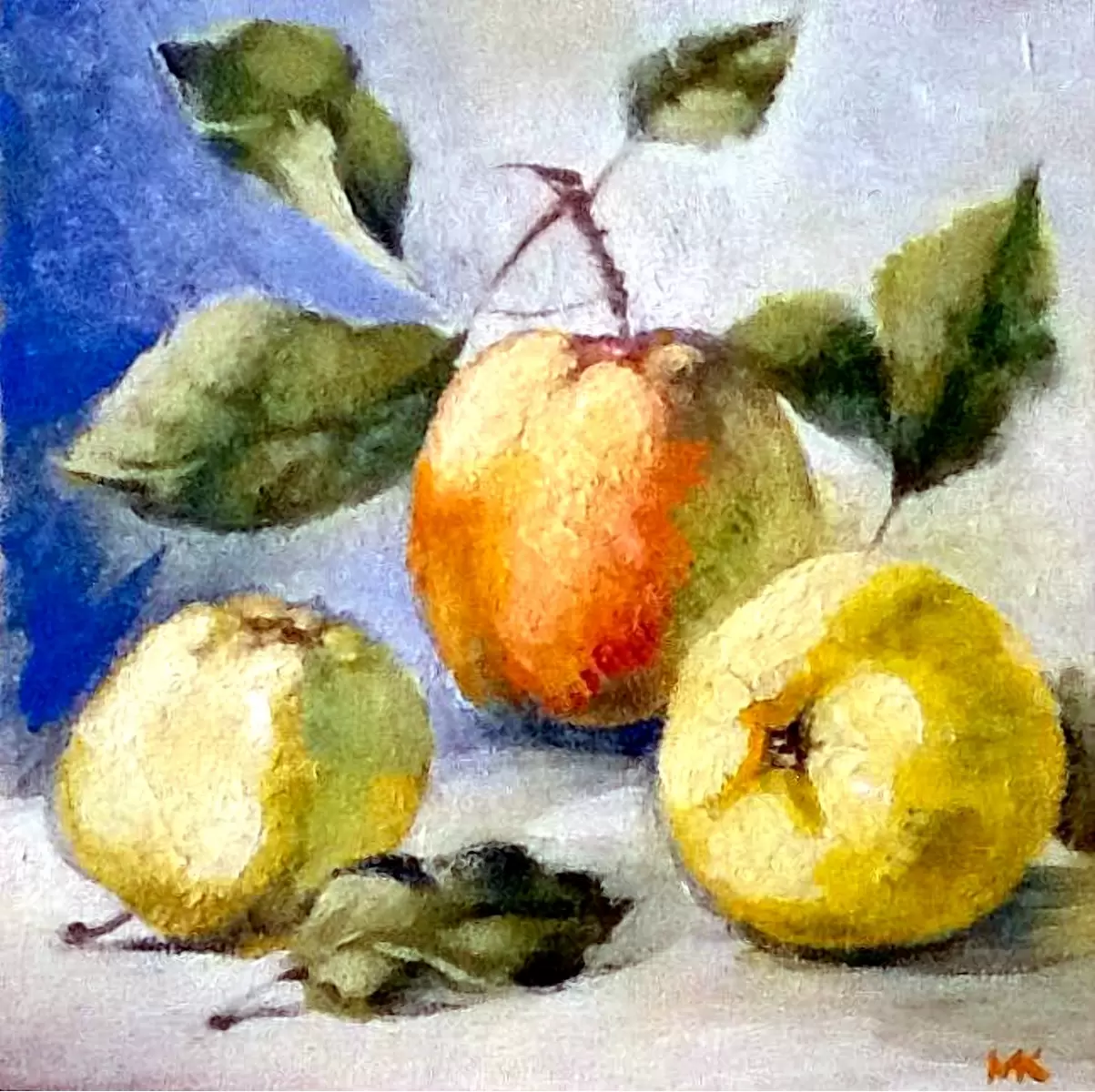 תפוחים על השולחן - מריאנה קיידלוב -  - מק''ט: 319180