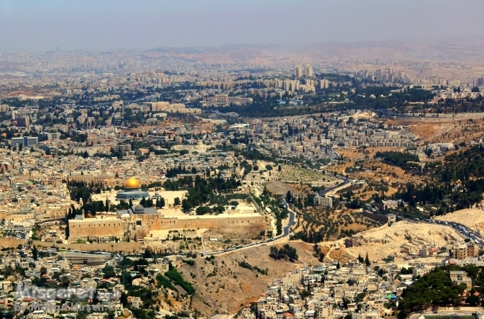 ירושלים מהאוויר