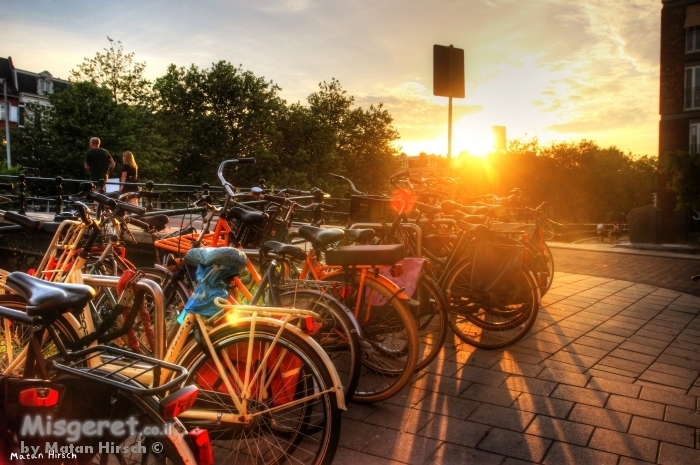 שקיעה באמסטרדם