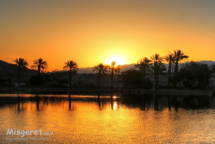 זריחה בפארק תמנע