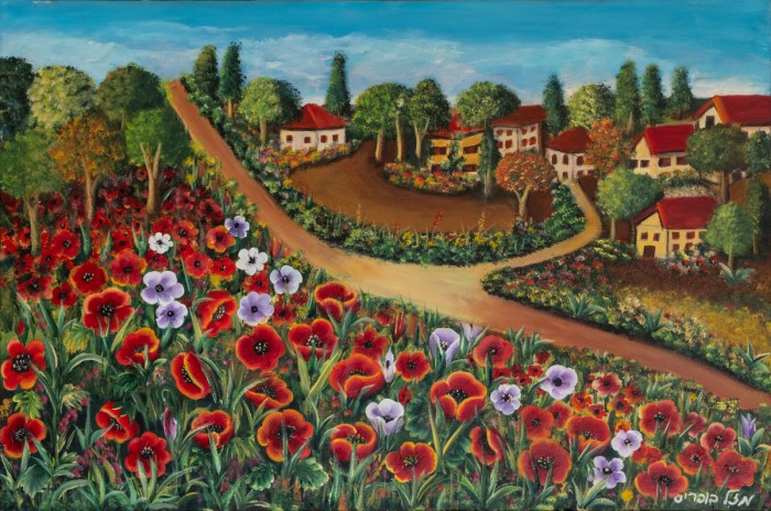 כלניות בכפרר