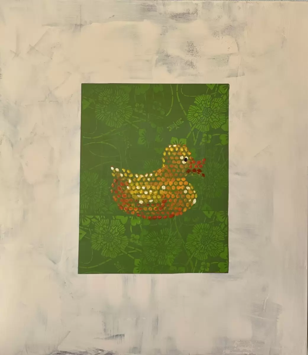 Bubble duck – MMB Art Studio | תמונה לסלון בסגנון מודרני