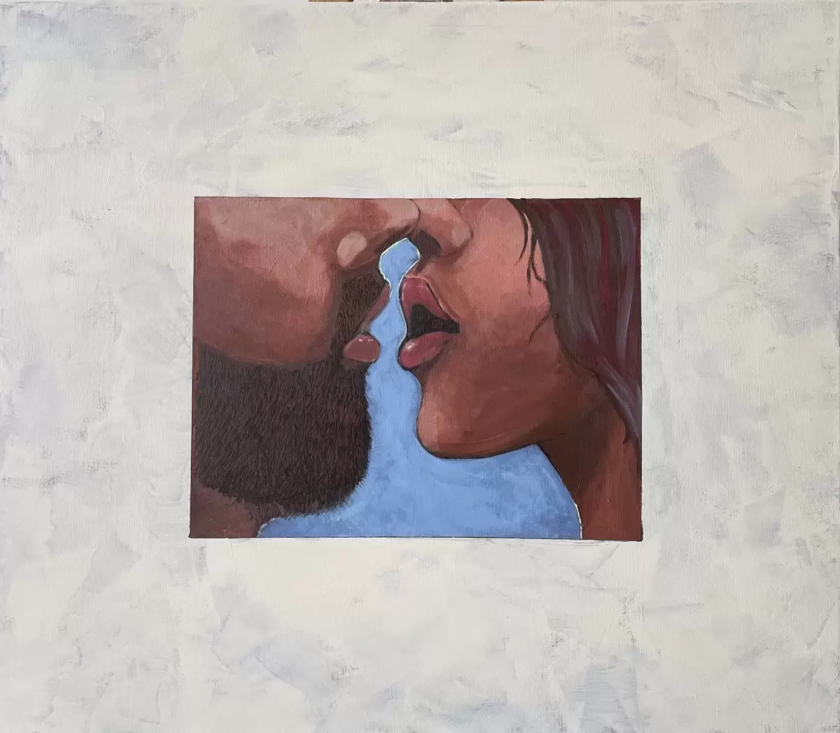 Snapshot of tenderness  – MMB Art Studio | תמונה לסלון בסגנון מודרני