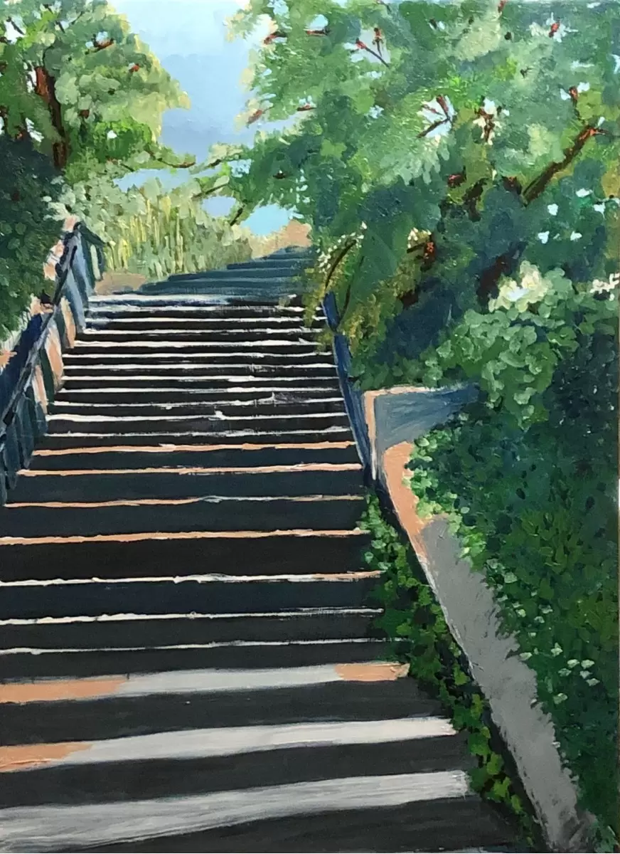 Staircase to heaven  - MMB Art Studio -  - מק''ט: 333182
