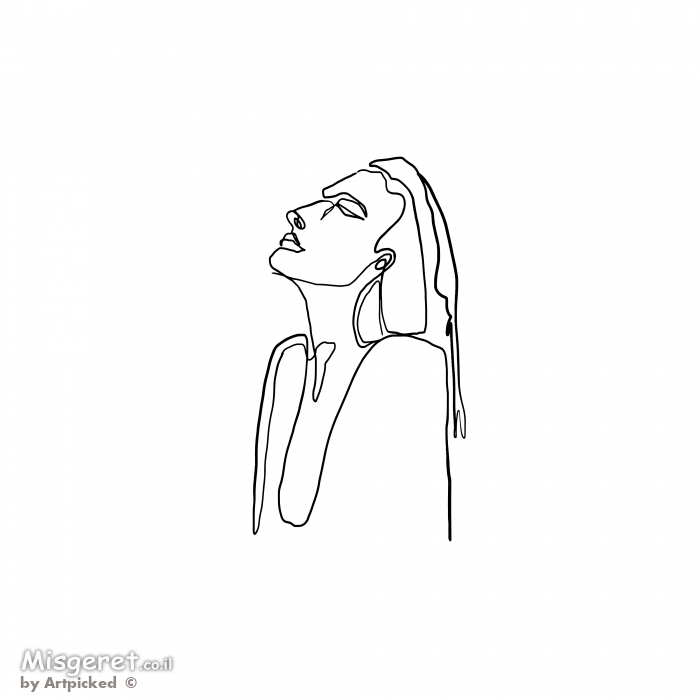 אשה בקו אחד