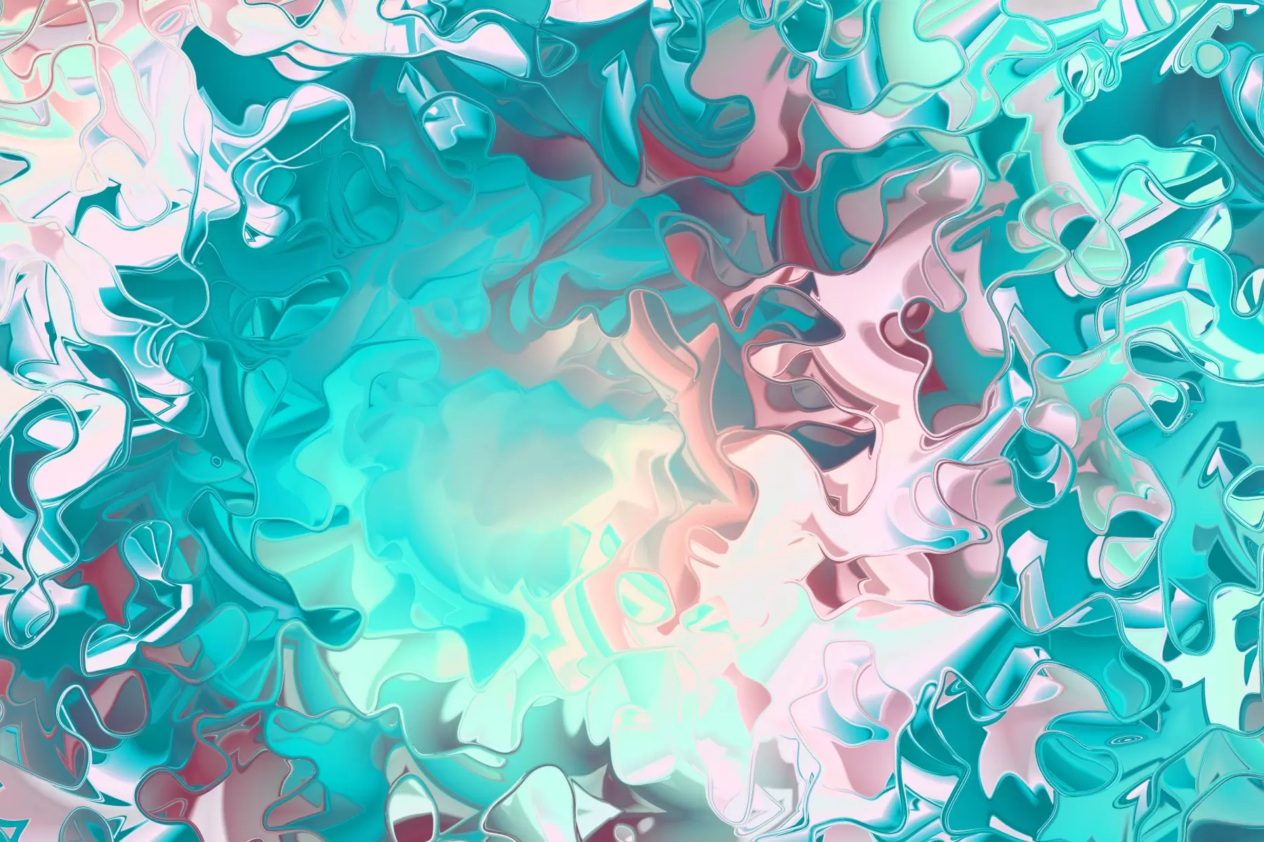 ים של צבעים - Artpicked - תמונות בועות גלים ומים אבסטרקט מודרני  - מק''ט: 332533