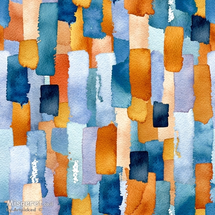 מופשט בצבעי מים