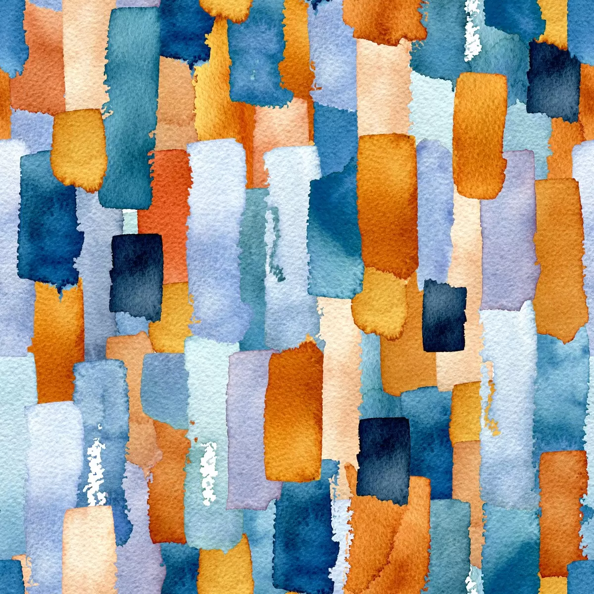 מופשט בצבעי מים - Artpicked - סלון בסגנון מינימליסטי אבסטרקט בצבעי מים  - מק''ט: 334600