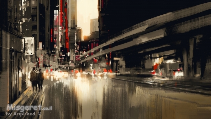 עירוני באדום ושחור