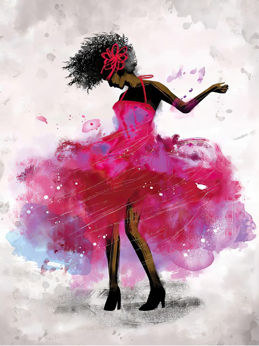 שלוש נשים בצבע III