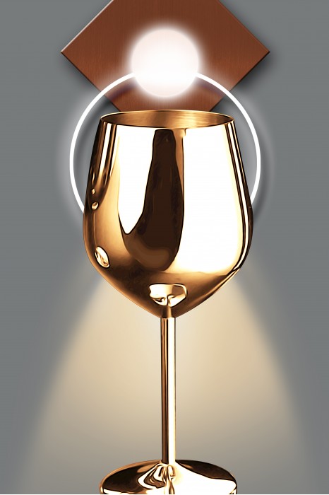 כוסות בזהב מודרני I